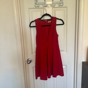 Urban Outfitters Red Mini Dress